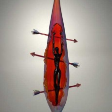 Glass Artist, Robert Mickelsen, Sculpture, Primavera Gallery, Ojai